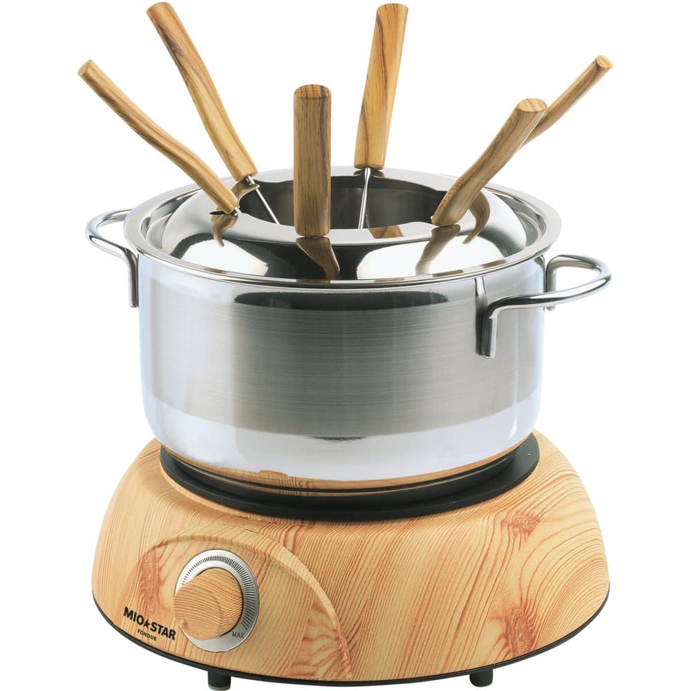 Mio Star Fondue Wood Set Per Fondue Migros