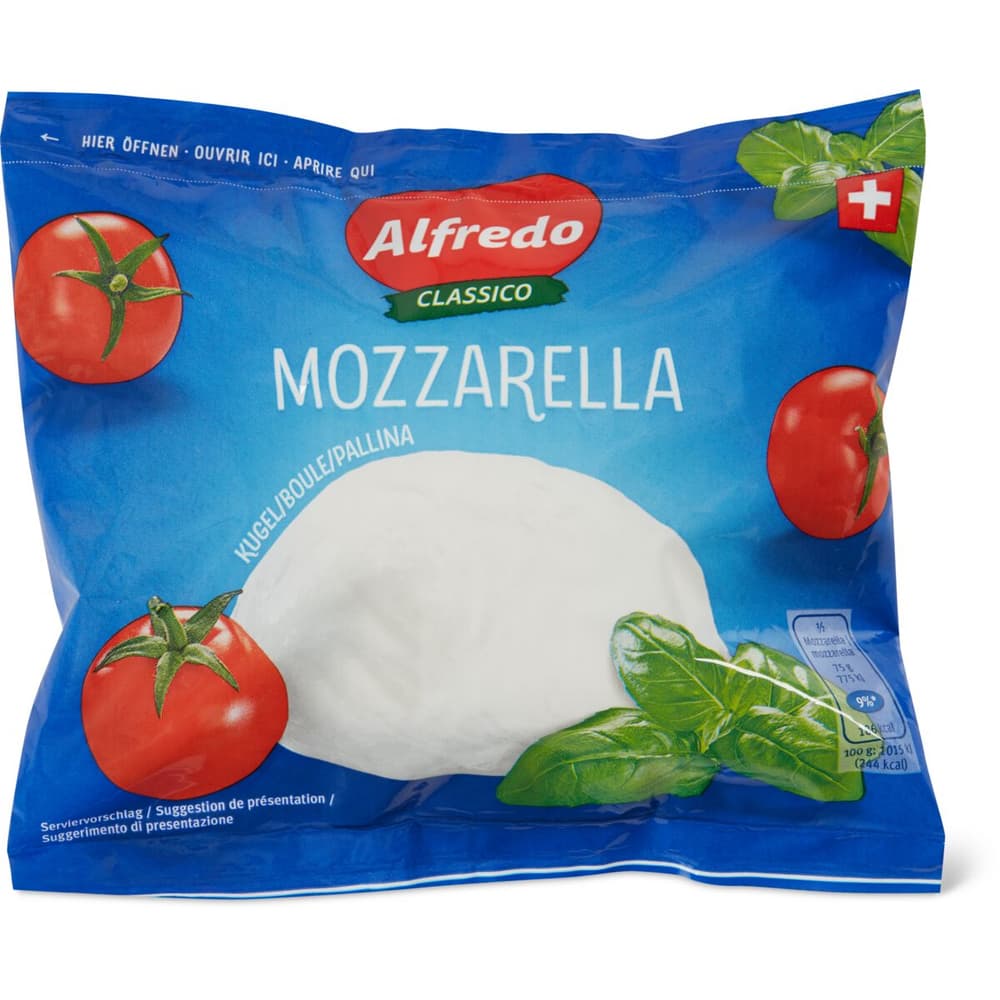 Alfredo Classico · Mozzarella · Pallina • Migros