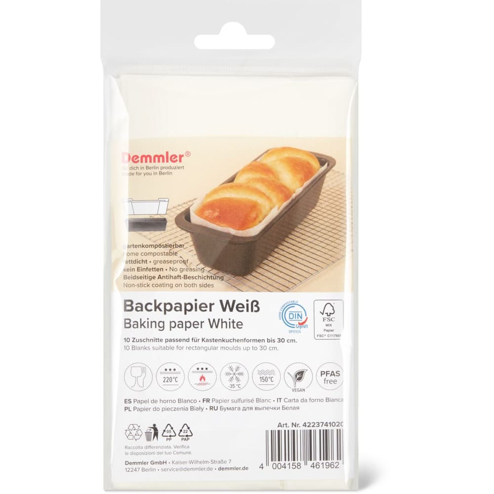 Moules à Pain Papier Sulfurisé - Lot De 100 - Marron - Pour Boulangerie Maison Ou Professionnelle