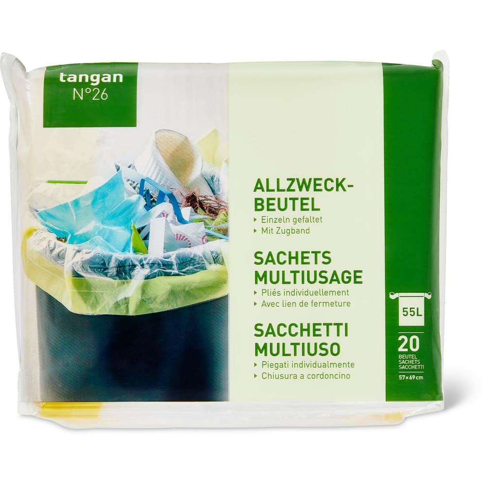 Achat Tangan N 26 Sacs multi usage 55l 57 x 69cm Migros