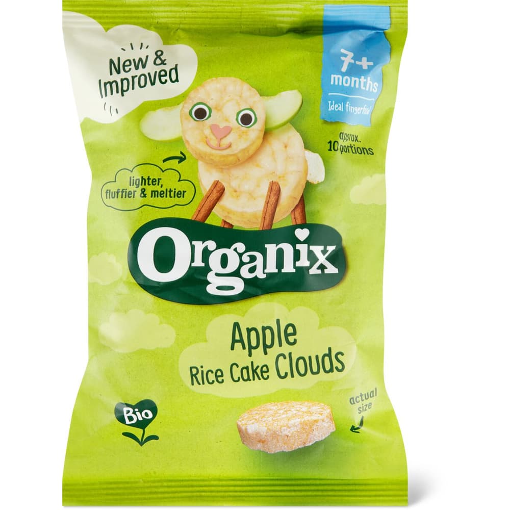 Organix apple rice sales cakes