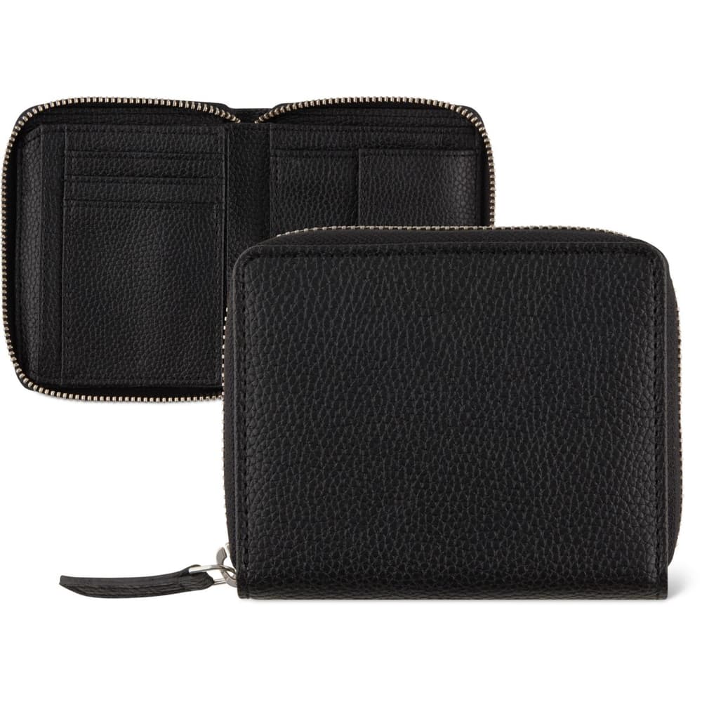 Portamonete Da Donna Con Doppia Cerniera Black - Leroy Merlin - Foto 4