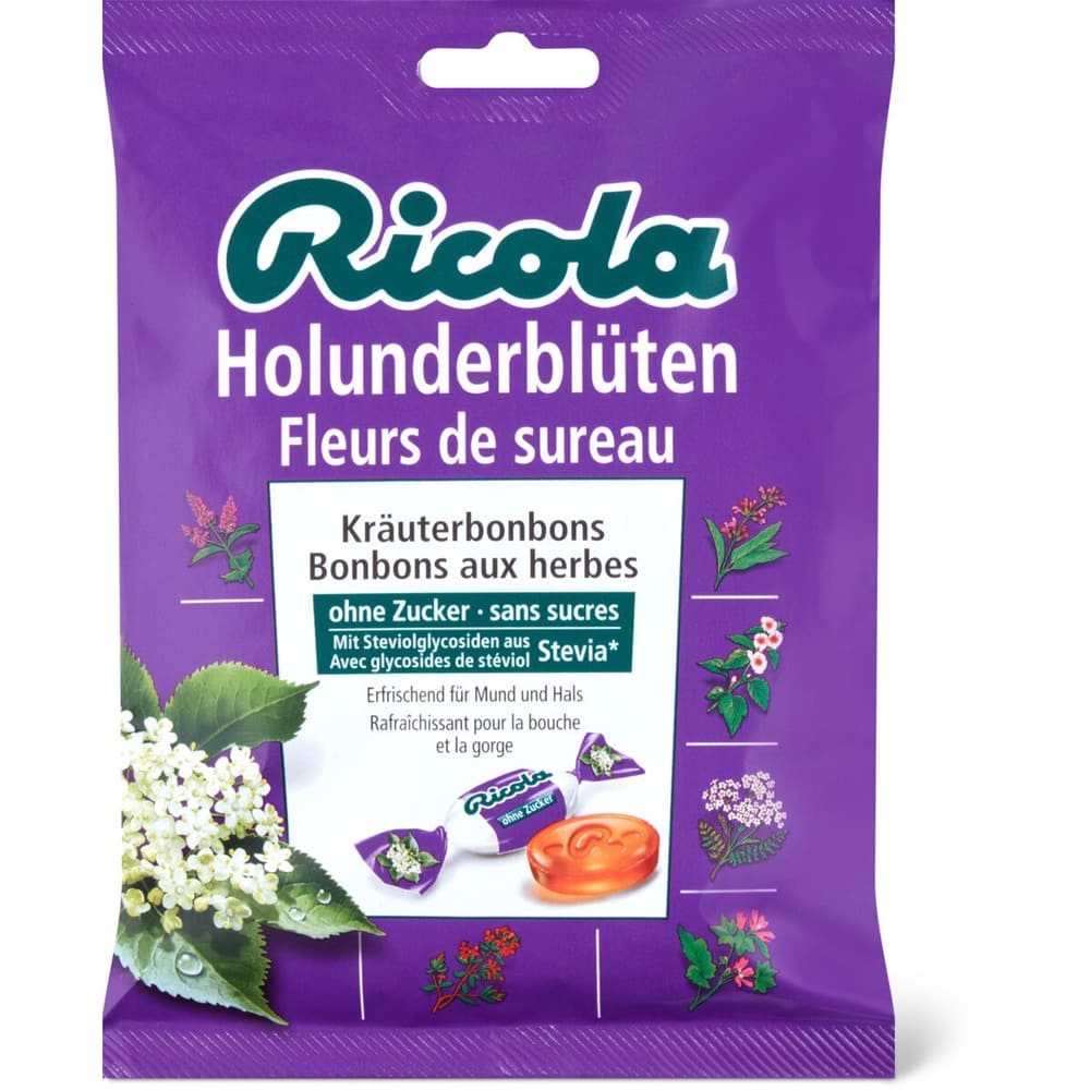 Bonbons Aux Herbes Ricola M.Z. – Boîte De 250g, Pour La Gorge