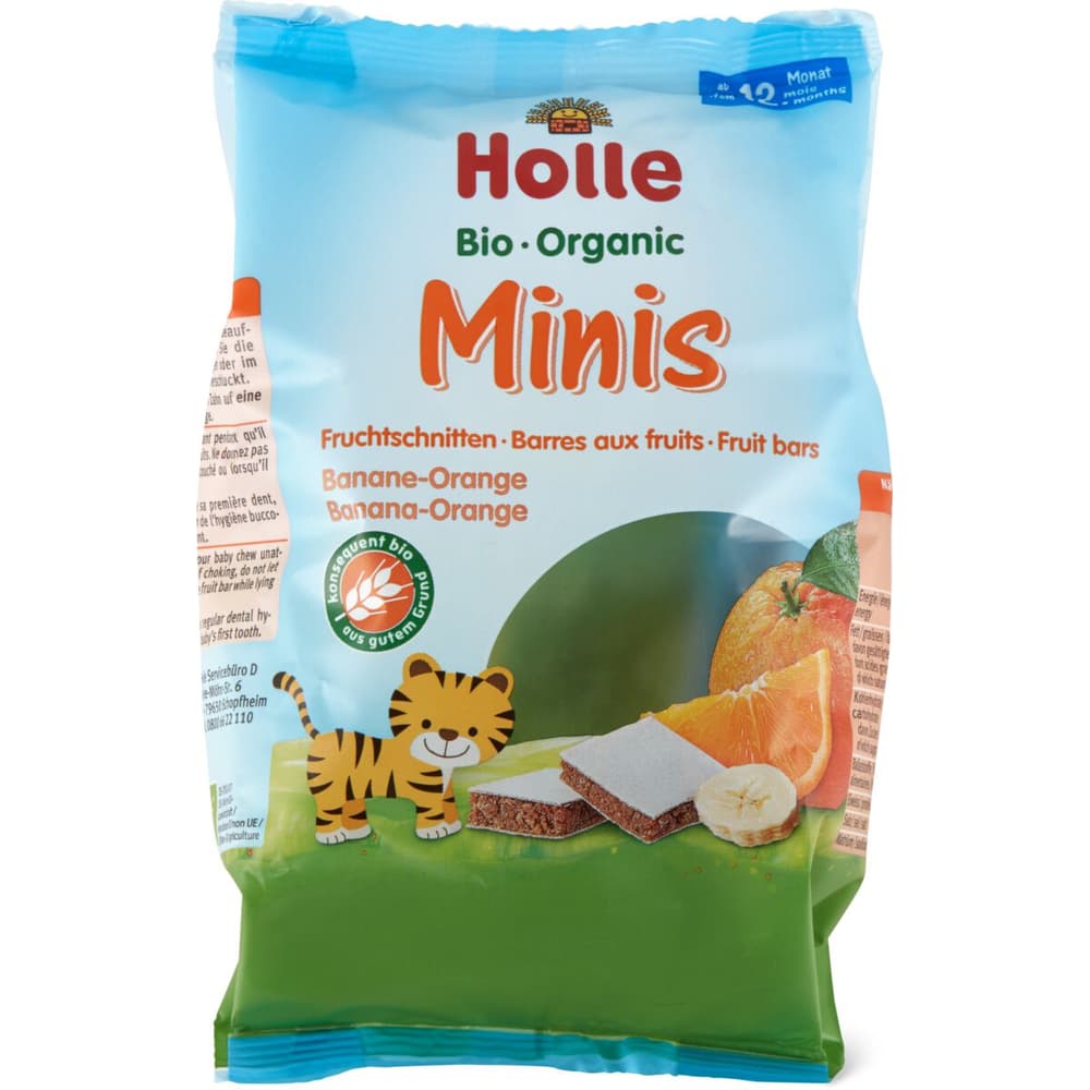Buy Holle · Fruit bar for baby · Banana-orange / from 12 months • Migros