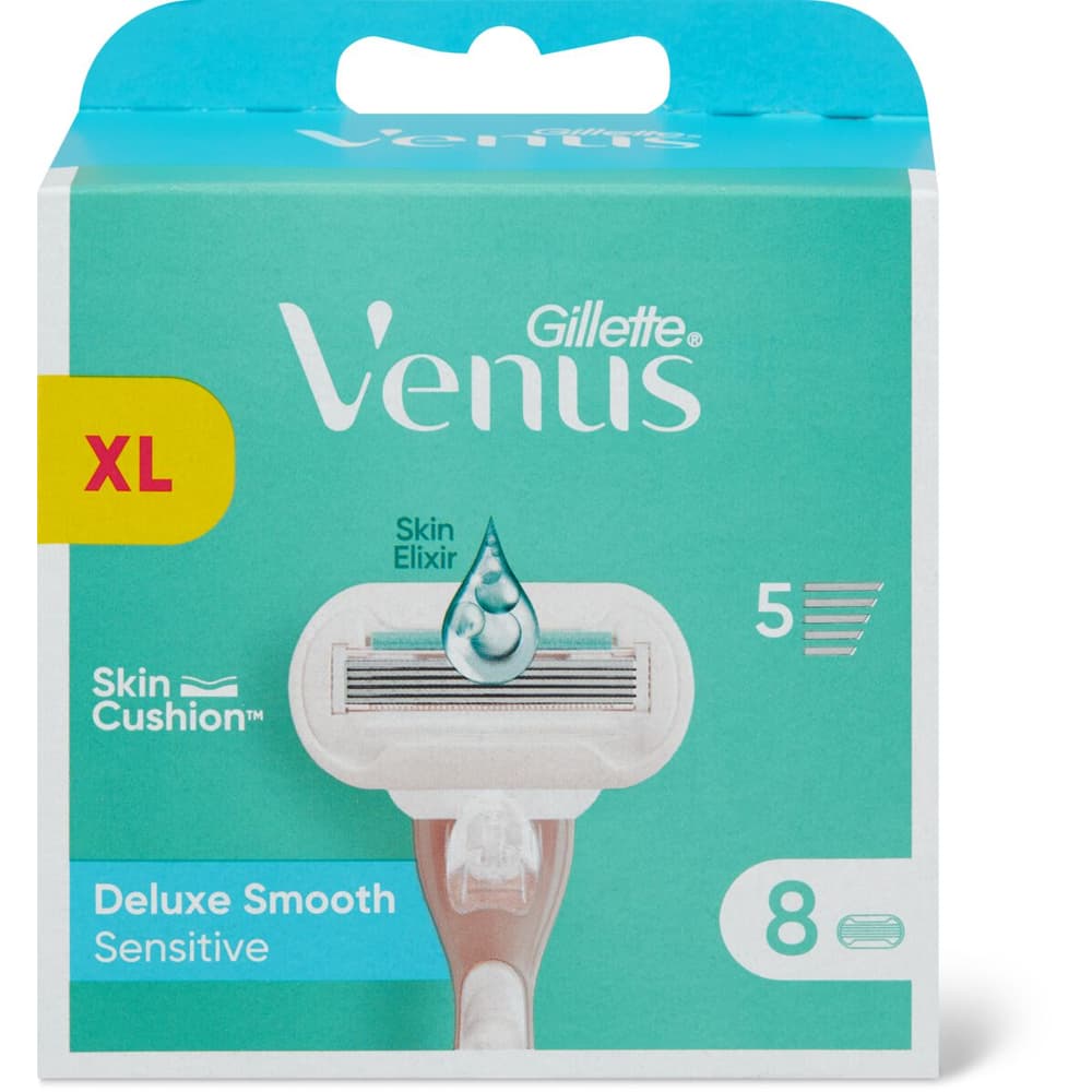 Gillette Venus Deluxe Smooth Sensitive Lames De Rechange Lames Migros