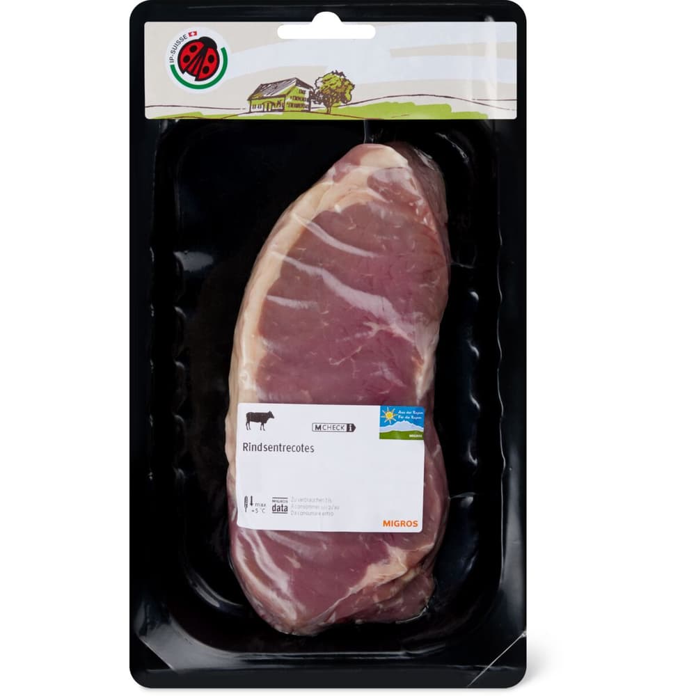 Ip Akbar Rind Rindsentrecôte IP-SUISSE • Migros