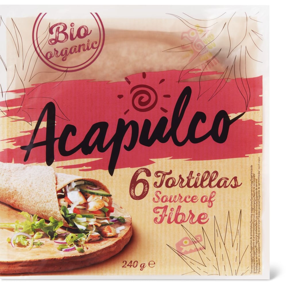 Bio Vollkorn Tortillas • Migros