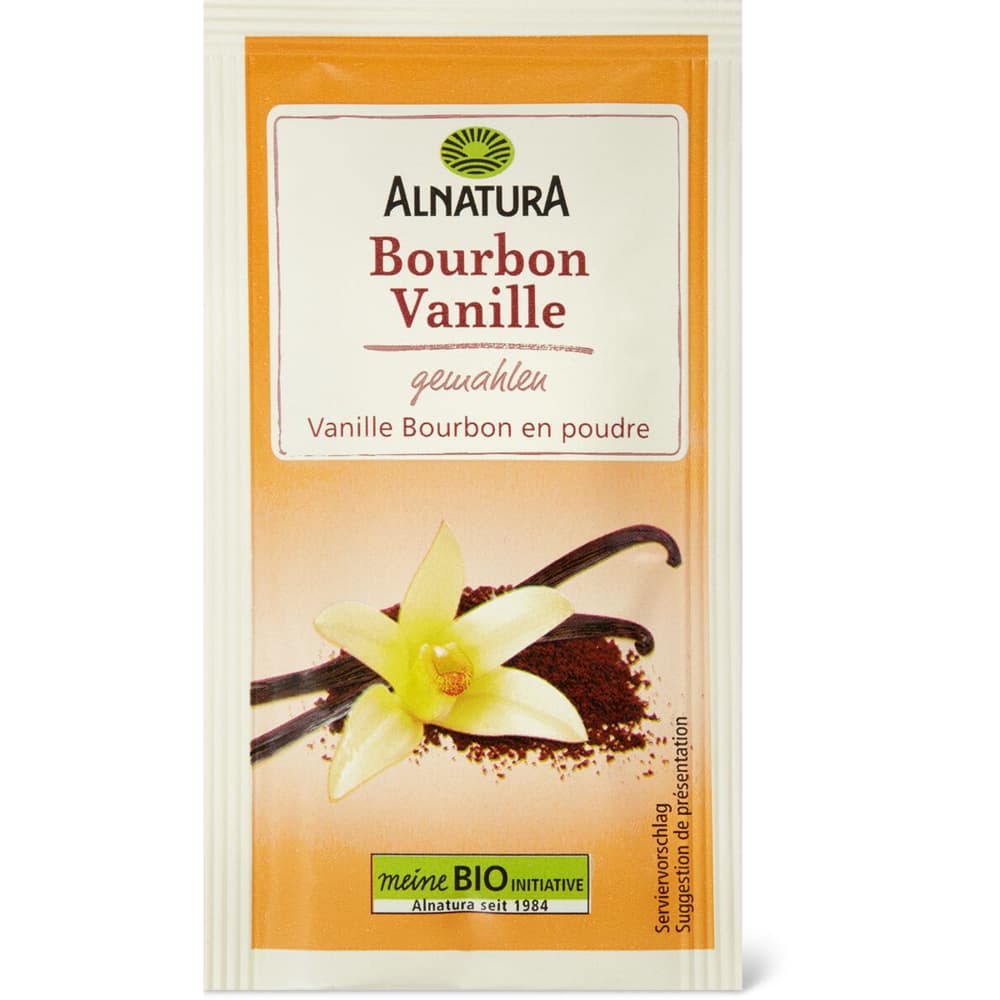 Poudre naturelle de vanille Bourbon