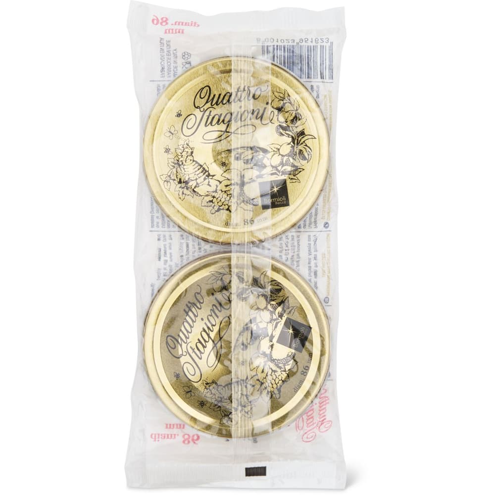 Coperchio 56mm Quattro Stagioni - Confezione Da 3 Pezzi | Per Contenitori O Barattoli - Foto 1