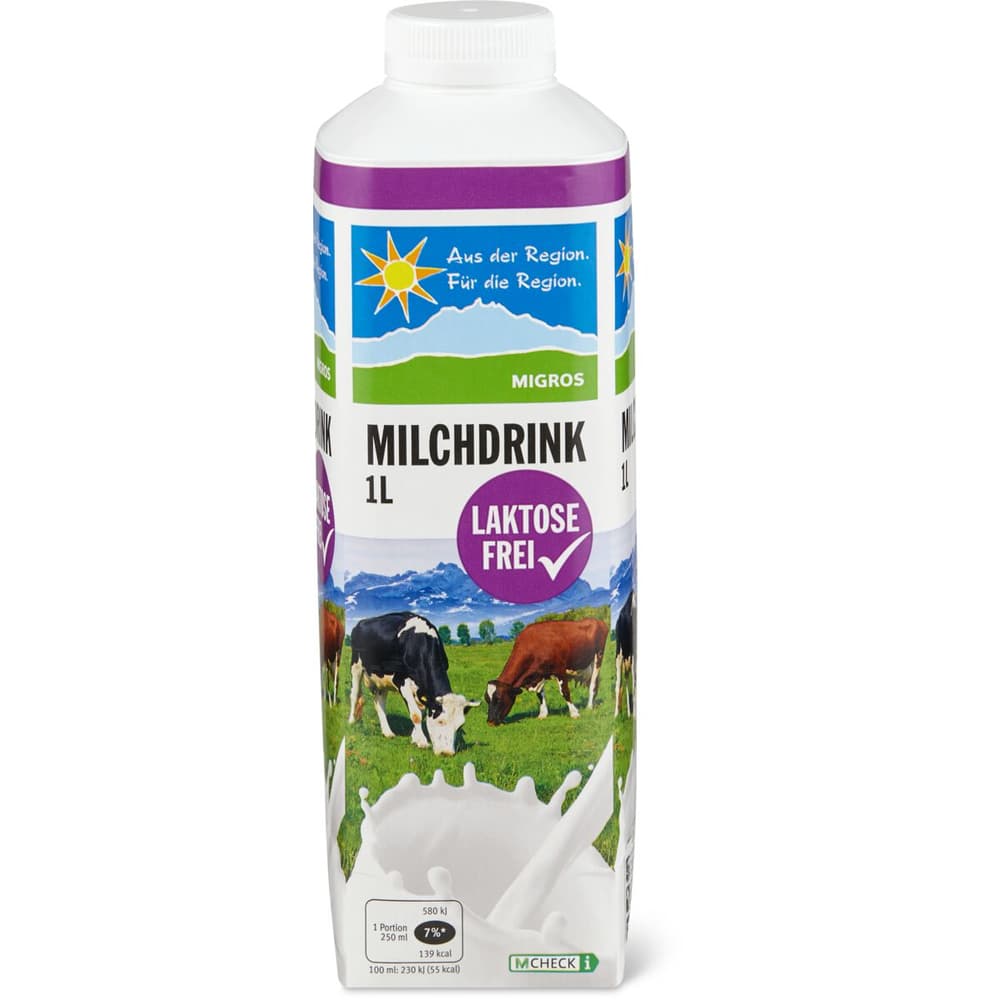 M-Drink laktosefrei IP-SUISSE • Migros