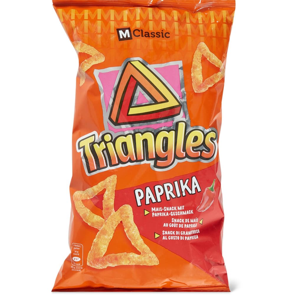 M-Classic · Mais-Snack mit Paprika-Geschmack • Migros