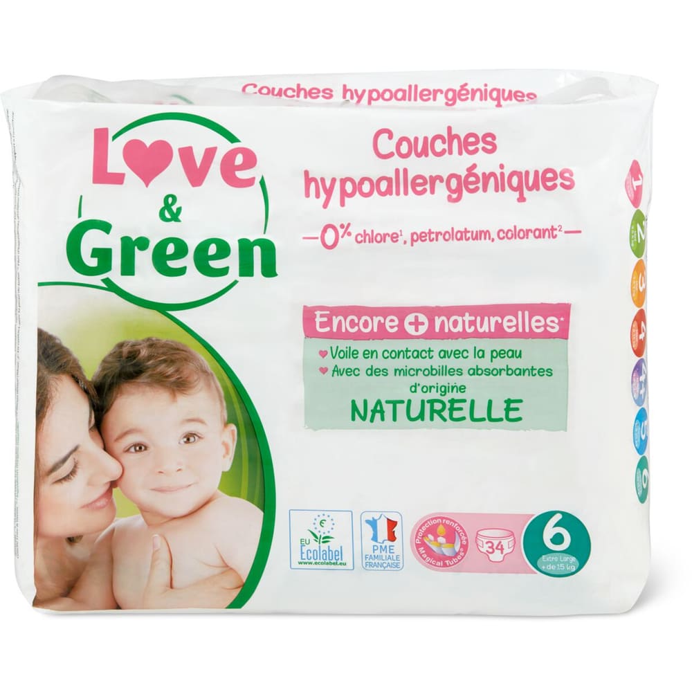 Love and Green Training Pants taille 5 - 12 à 18 kg