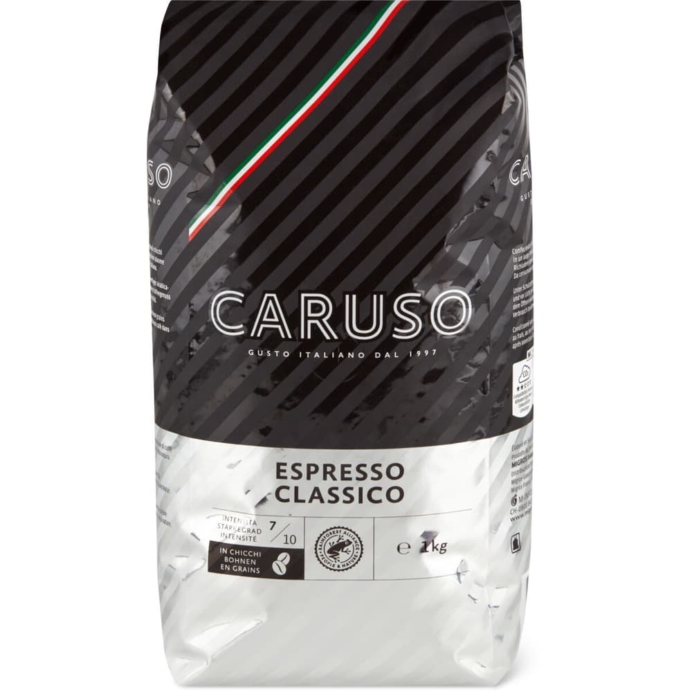 Caruso Coffee beans Espresso Classico 7 10