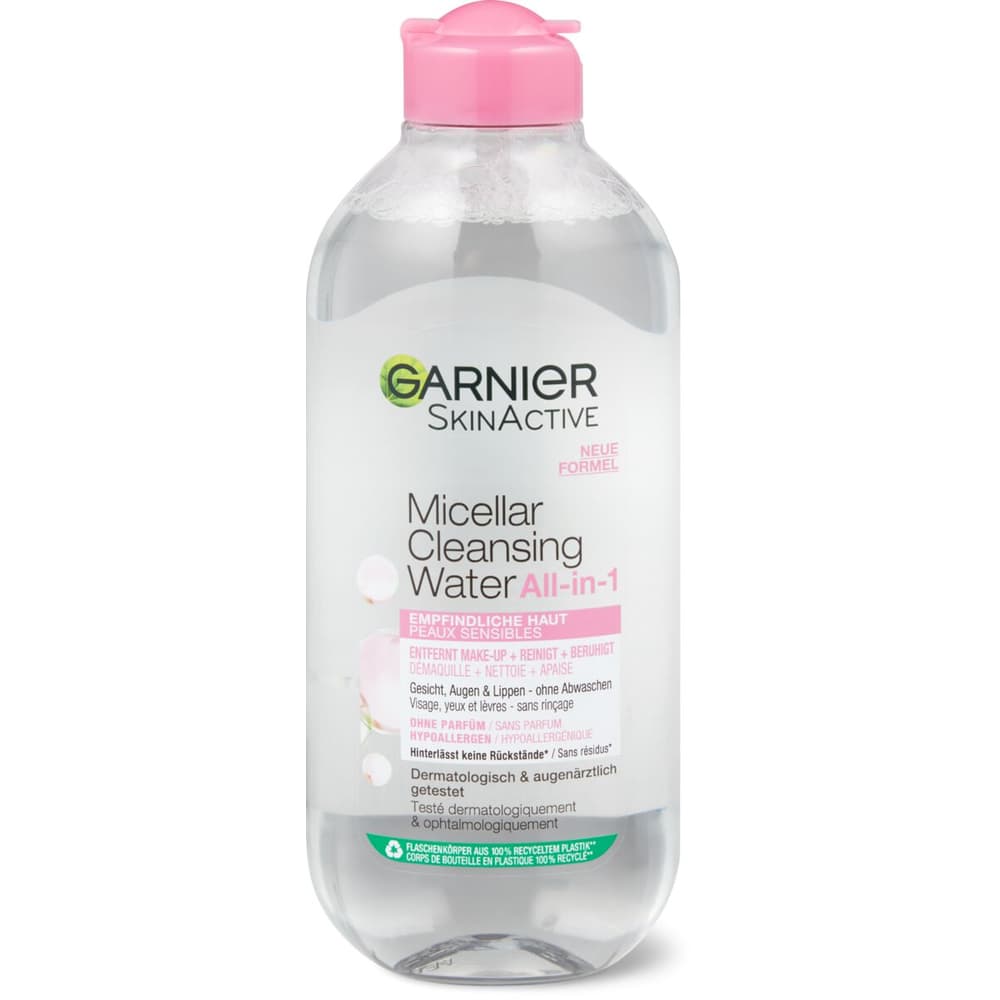 Kaufen Garnier SkinActive · Mizellen Empfindliche · Reinigungswasser Haut Migros •