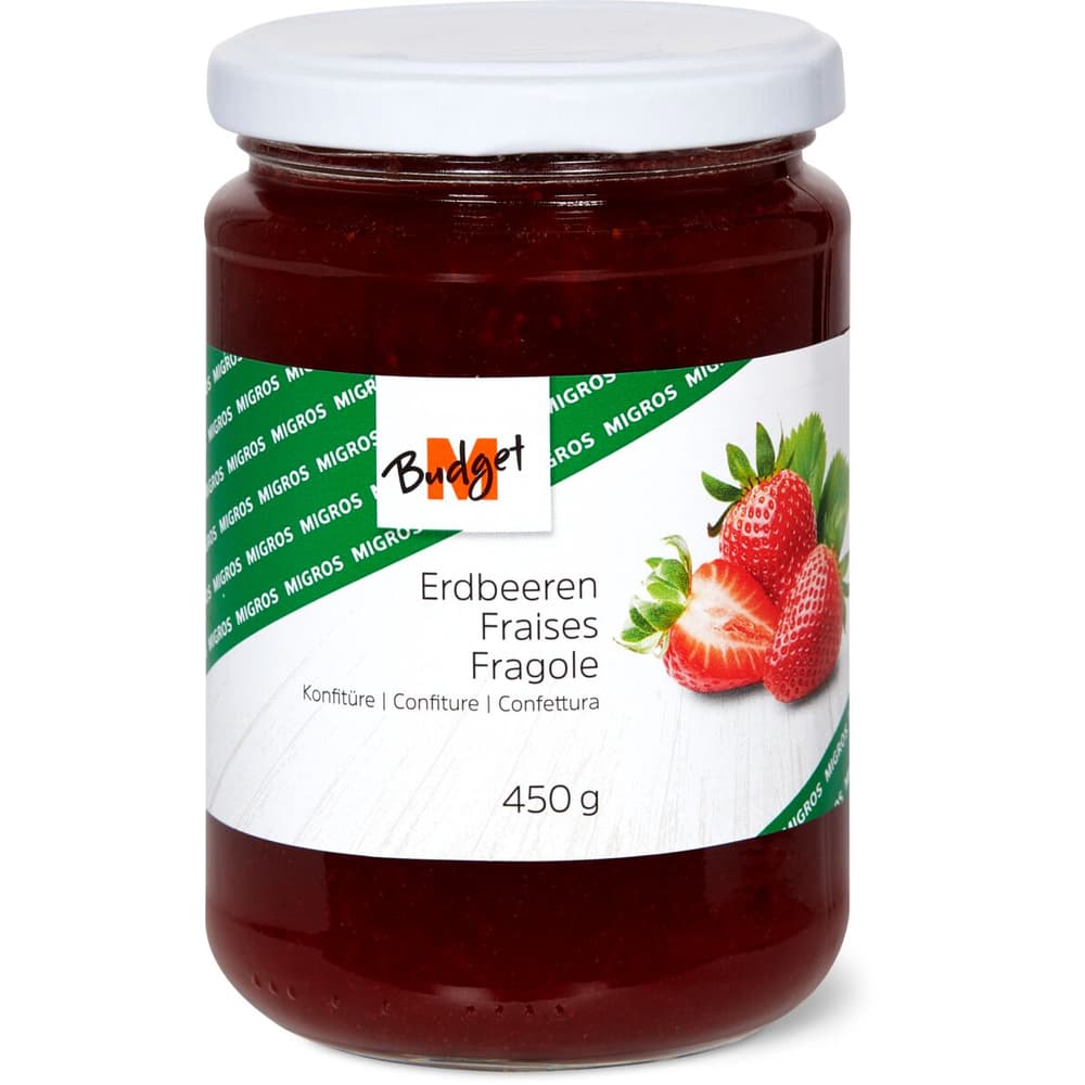 M-Budget Konfitüre Erdbeer • Migros