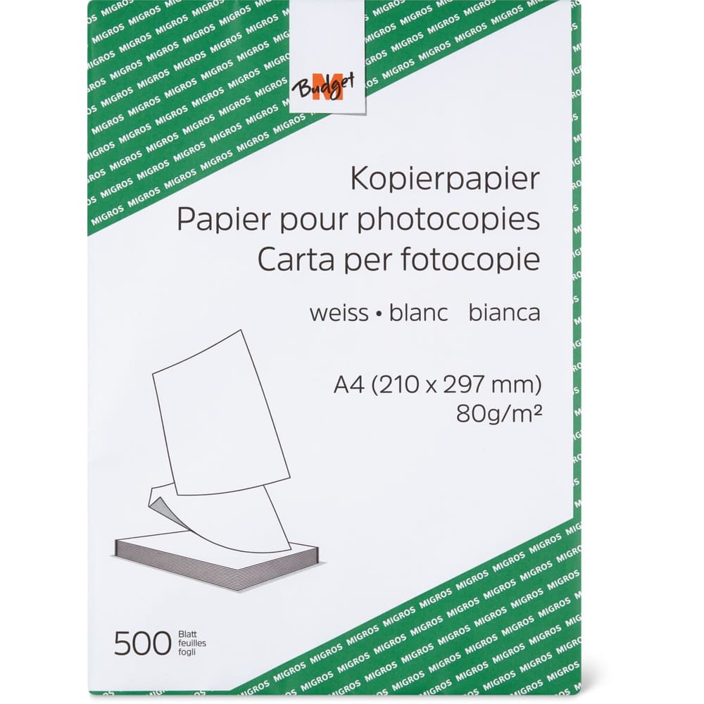 Image Papier pour imprimante Recycled A4 extra-blanc 80 g/m², 500 feuilles  - acheter chez