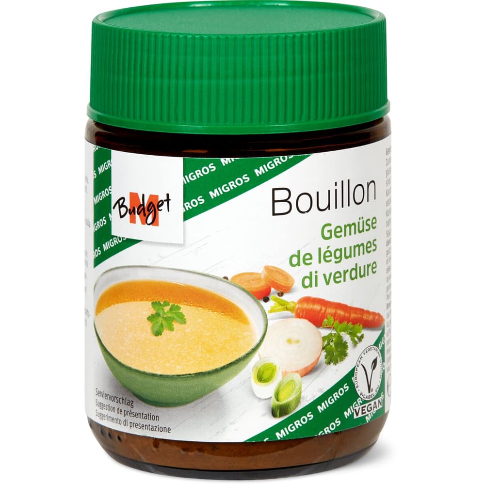 MBudget · Gemüsebouillon • Migros