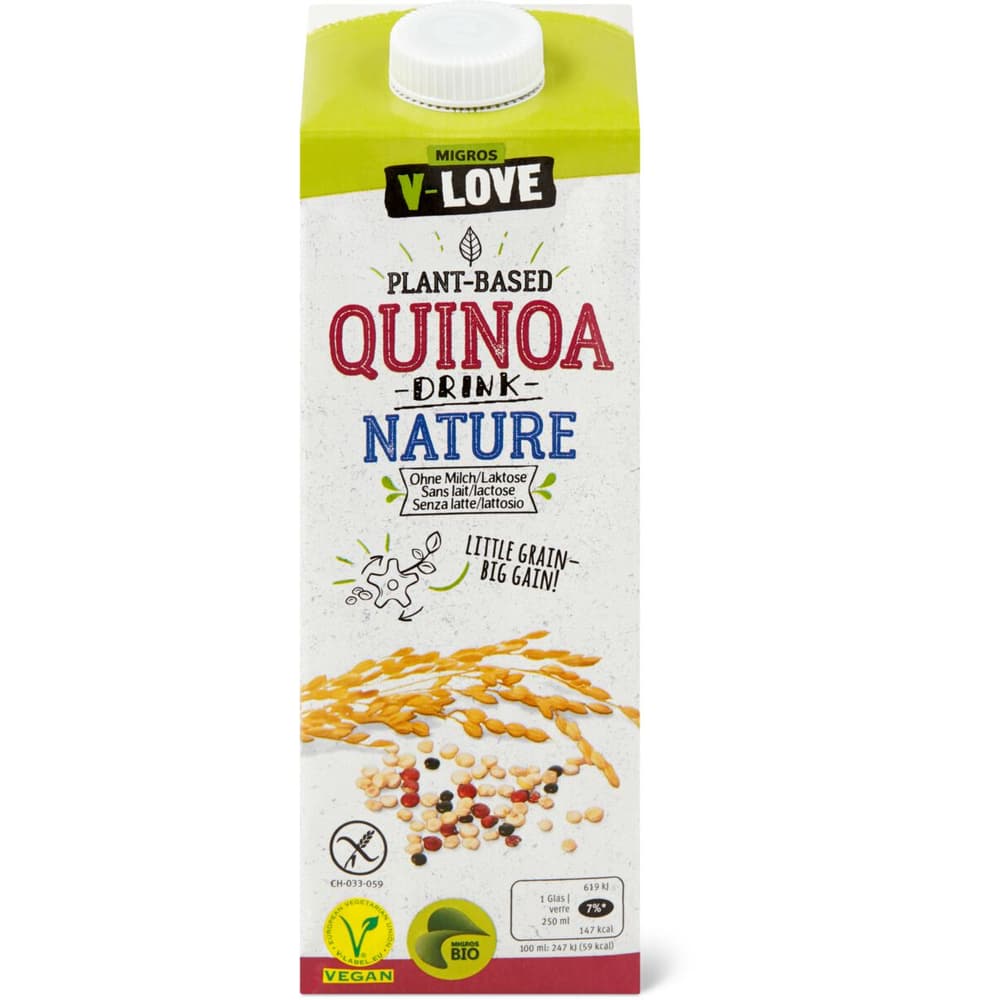 V Love Bio Bevanda Di Quinoa Nature Migros