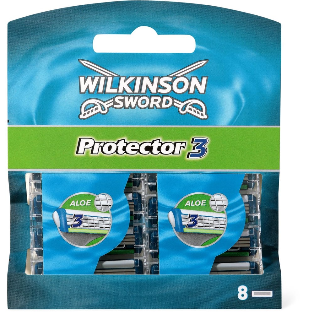 Wilkinson Proctector 3 · Lame di ricambio per rasoio · Aloe