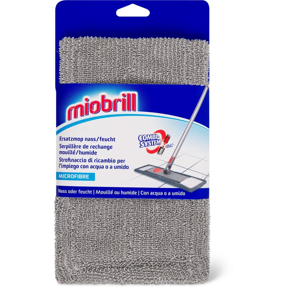 Aubergine schommel ga zo door Buy Miobrill · Replacement mop, microfibre wet/damp • Migros