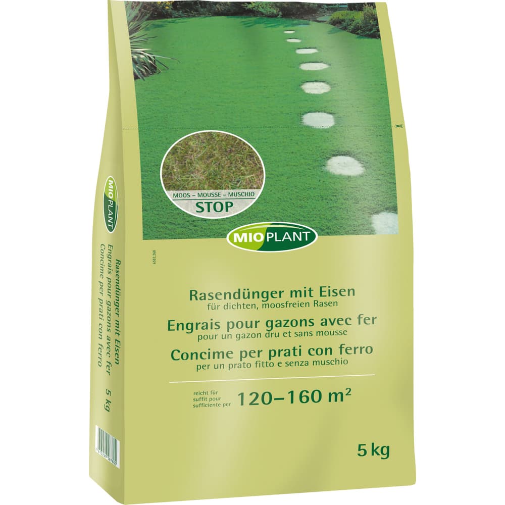 MIOPL. RASENDÜNGER MIT EISEN 5KG • Migros