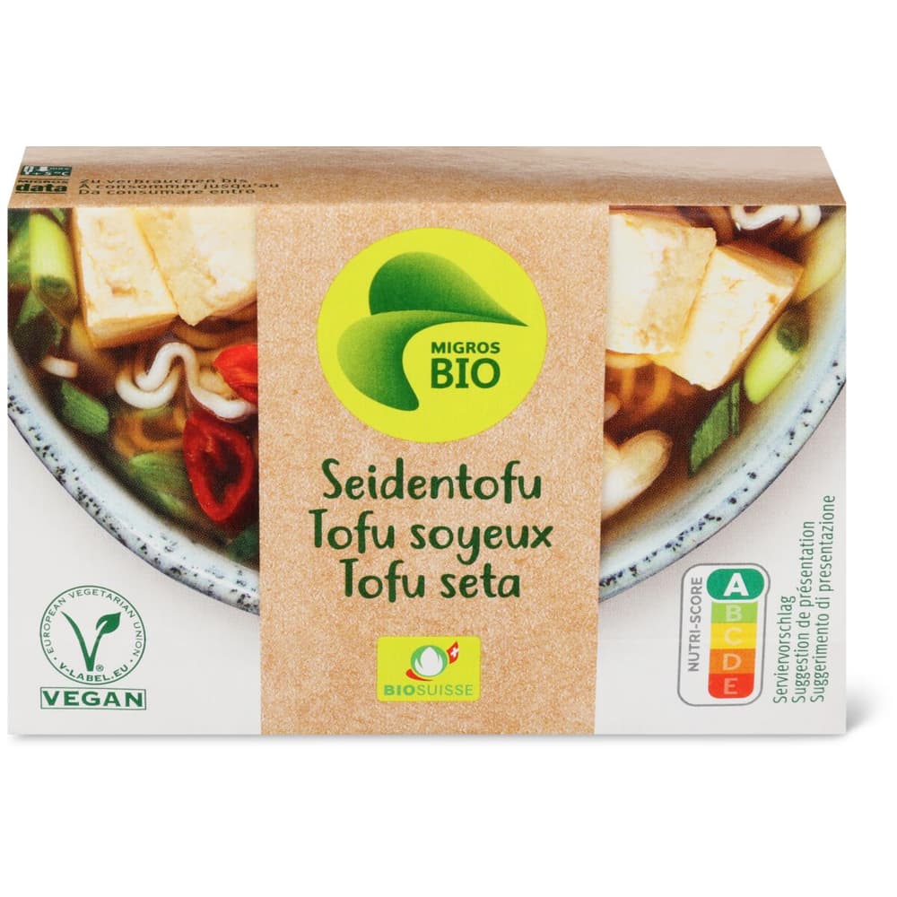 Migros Bio · Tofu setoso · al naturale