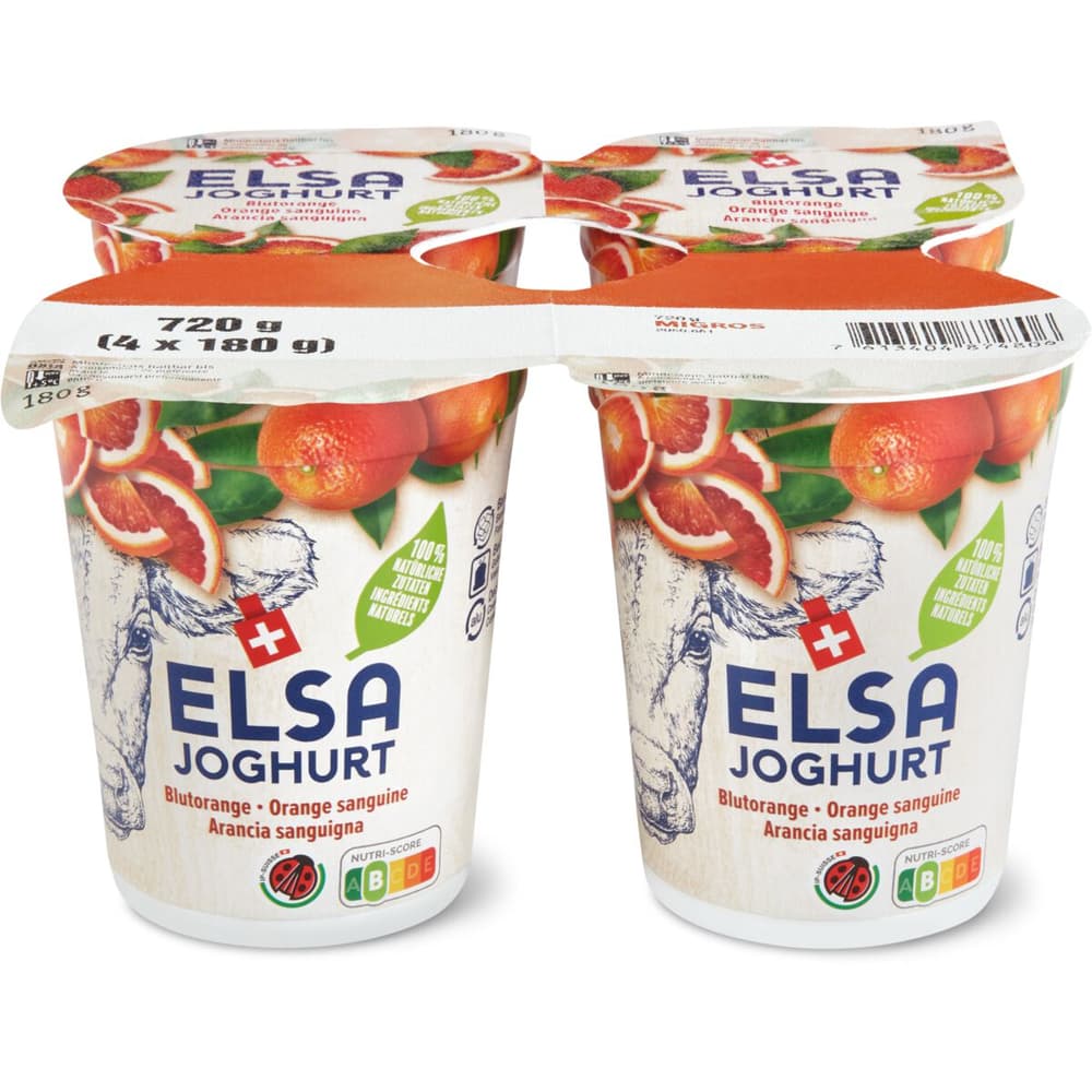 Elsa IP-SUISSE · Yogurt · Blood Orange • Migros