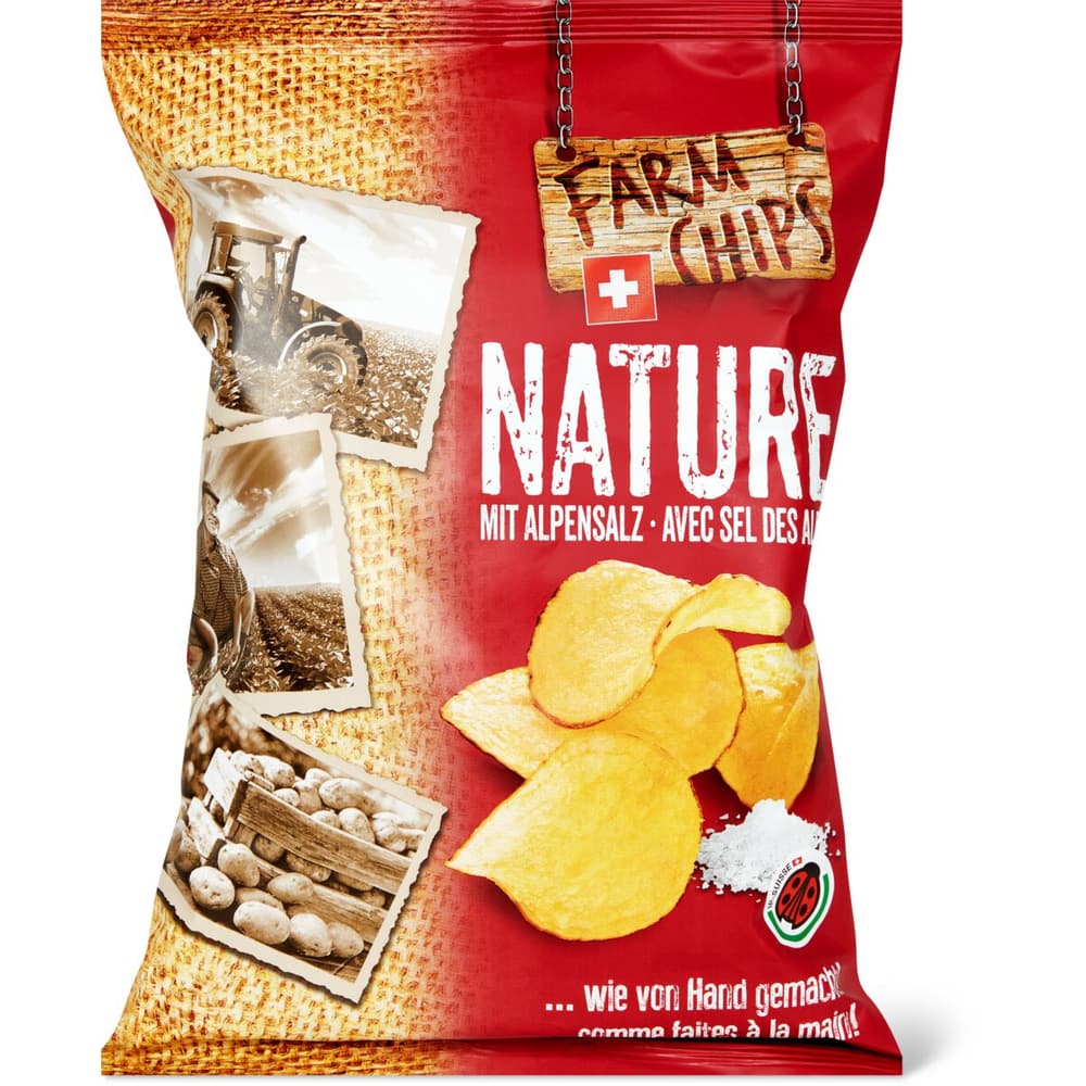 Achat Farm Chips · Chips · Nature • Migros