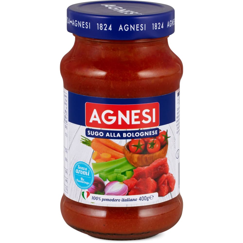 Agnesi · Salsa di pomodoro · alla bolognese • Migros