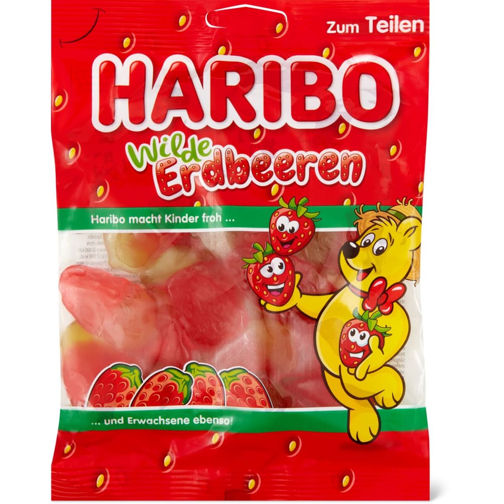 Kaufen Haribo · Fruchtgummi · Erdbeeren • Migros