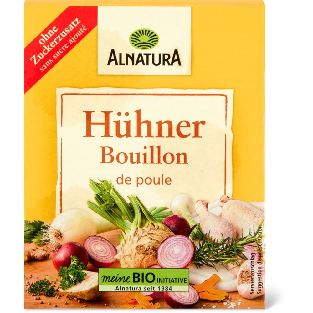 Alnatura · Cubes de bouillon de poule • Migros