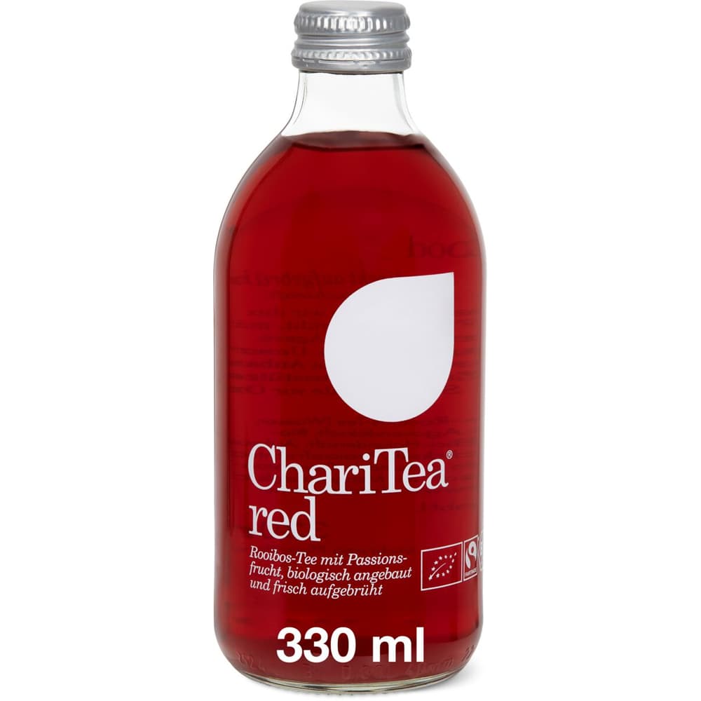 Charitea Bio · Brewed Ice Tea · Red • Migros 9093