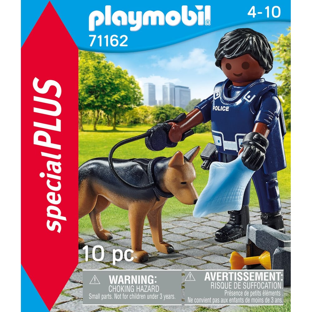 PLAYMOBIL 71162 POLICIER AVEC CHIEN DE • Migros