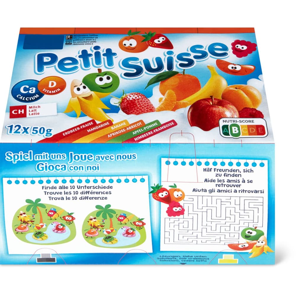Achat Petit Suisse · Fromage frais · assortis • Migros
