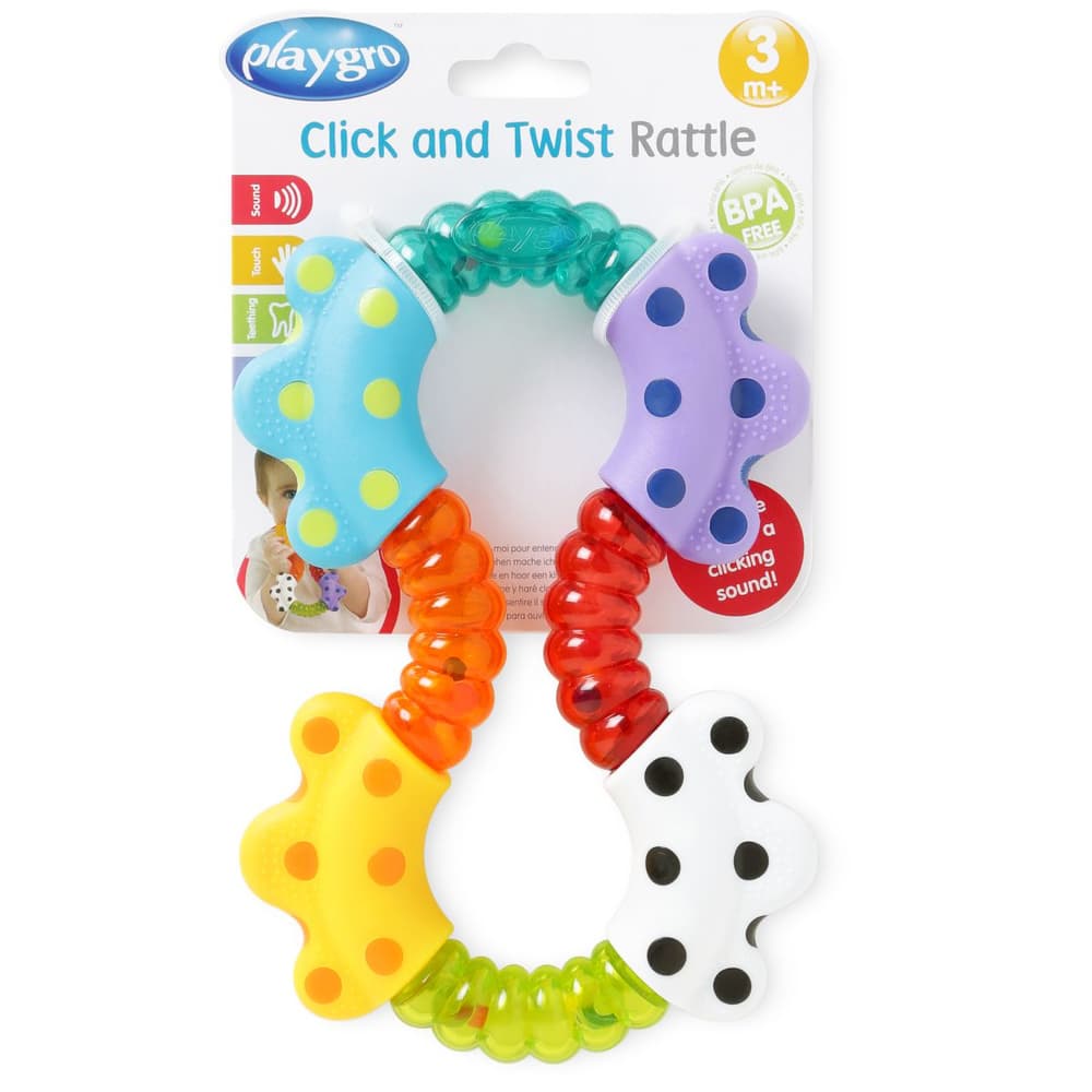 - PlayGo  NEUF PLAYGRO Hochet Click And Twist Autres dès 3 mois 