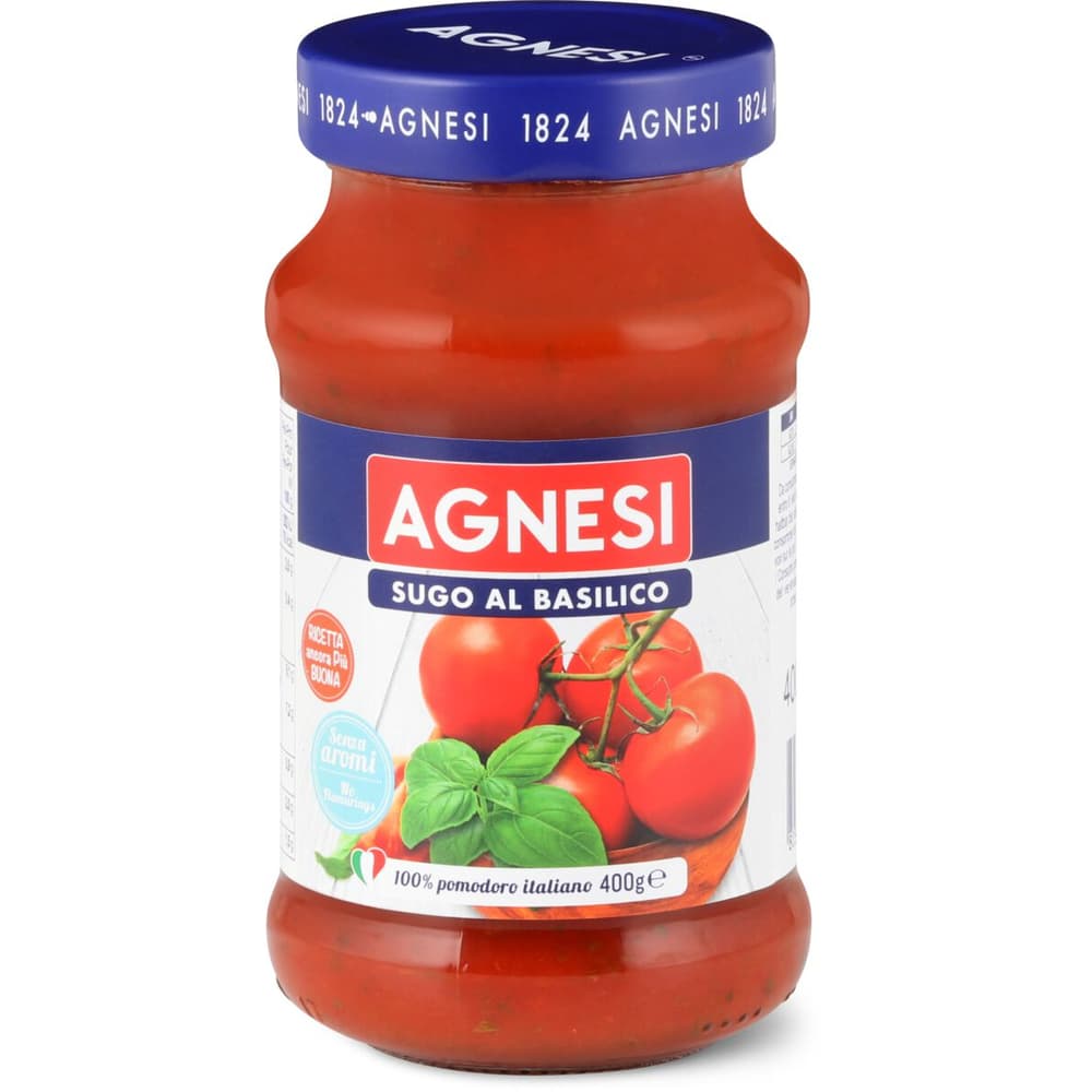 Achat Agnesi · Sauce aux tomates · Basilico • Migros