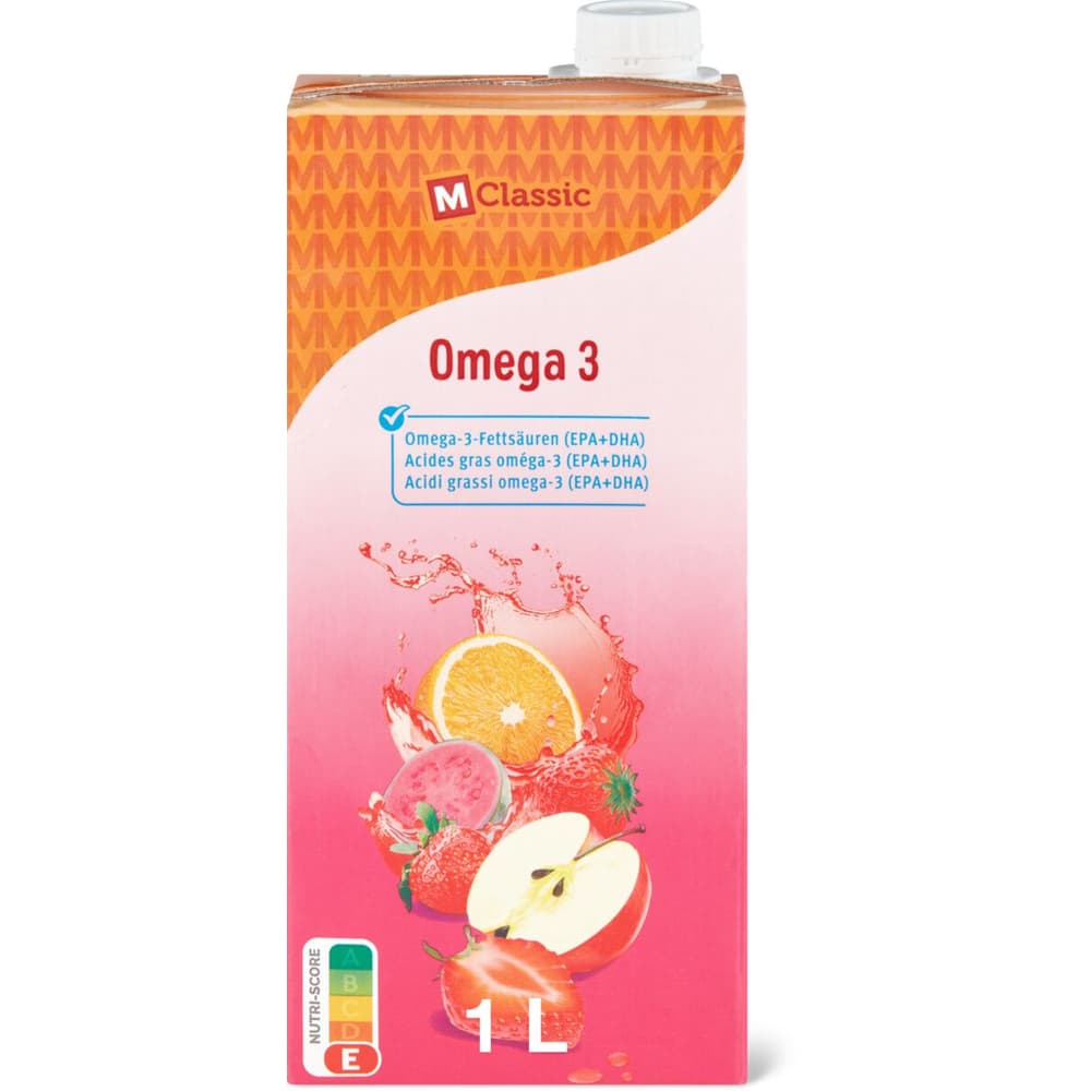 MClassic Omega 3 · Fruit juice • Migros