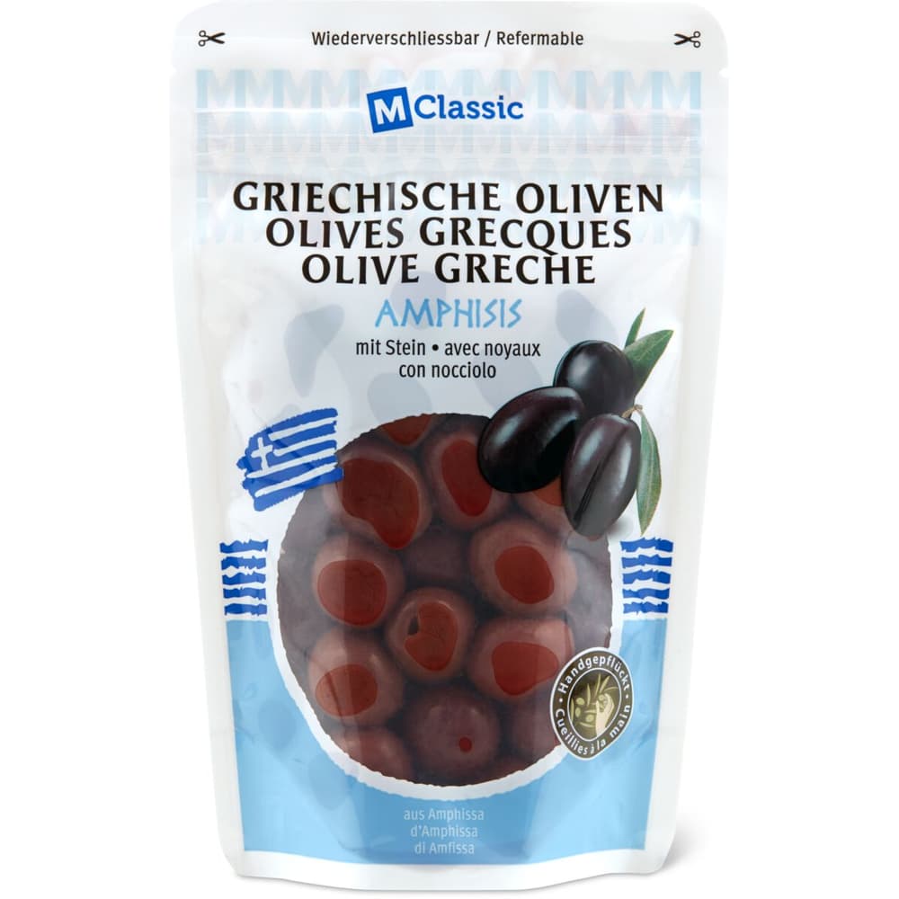 M-Classic · Griechische Oliven Schwarz • Migros