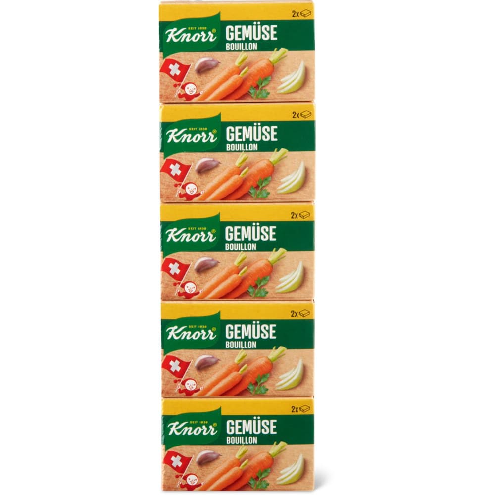 Knorr · vegetable stock · Bars of 5 liters • Migros