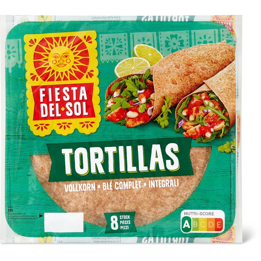 Fiesta del Sol · tortillas wholemeal • Migros