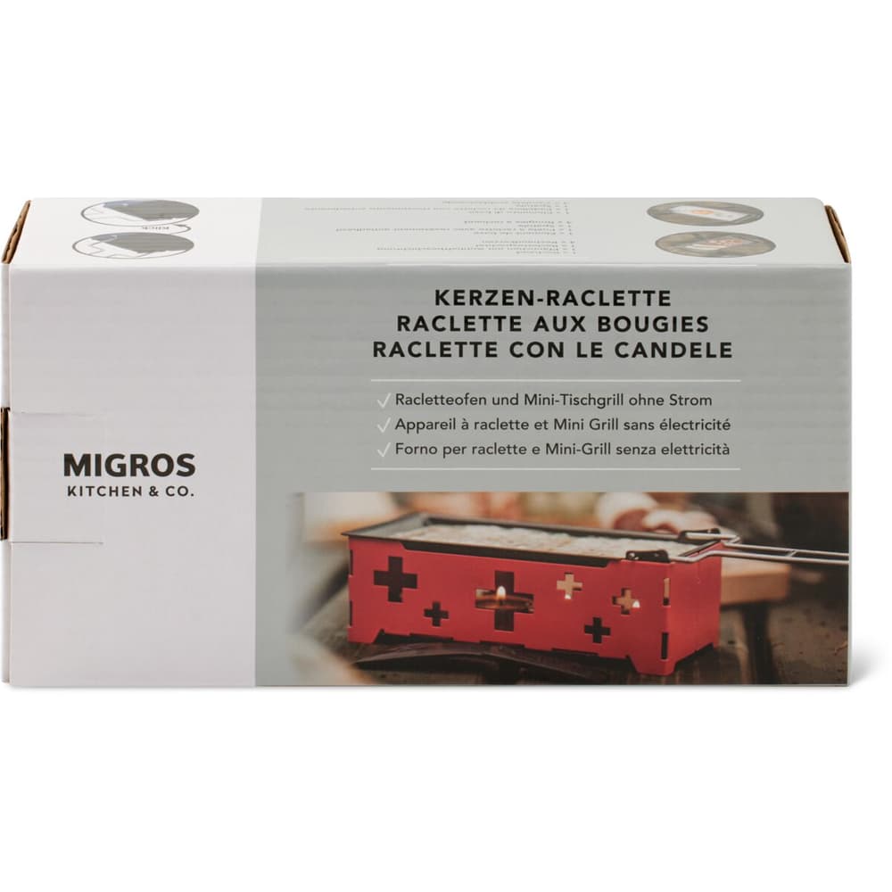 RACLETTE RECHAUD SINGLE ROT • Migros