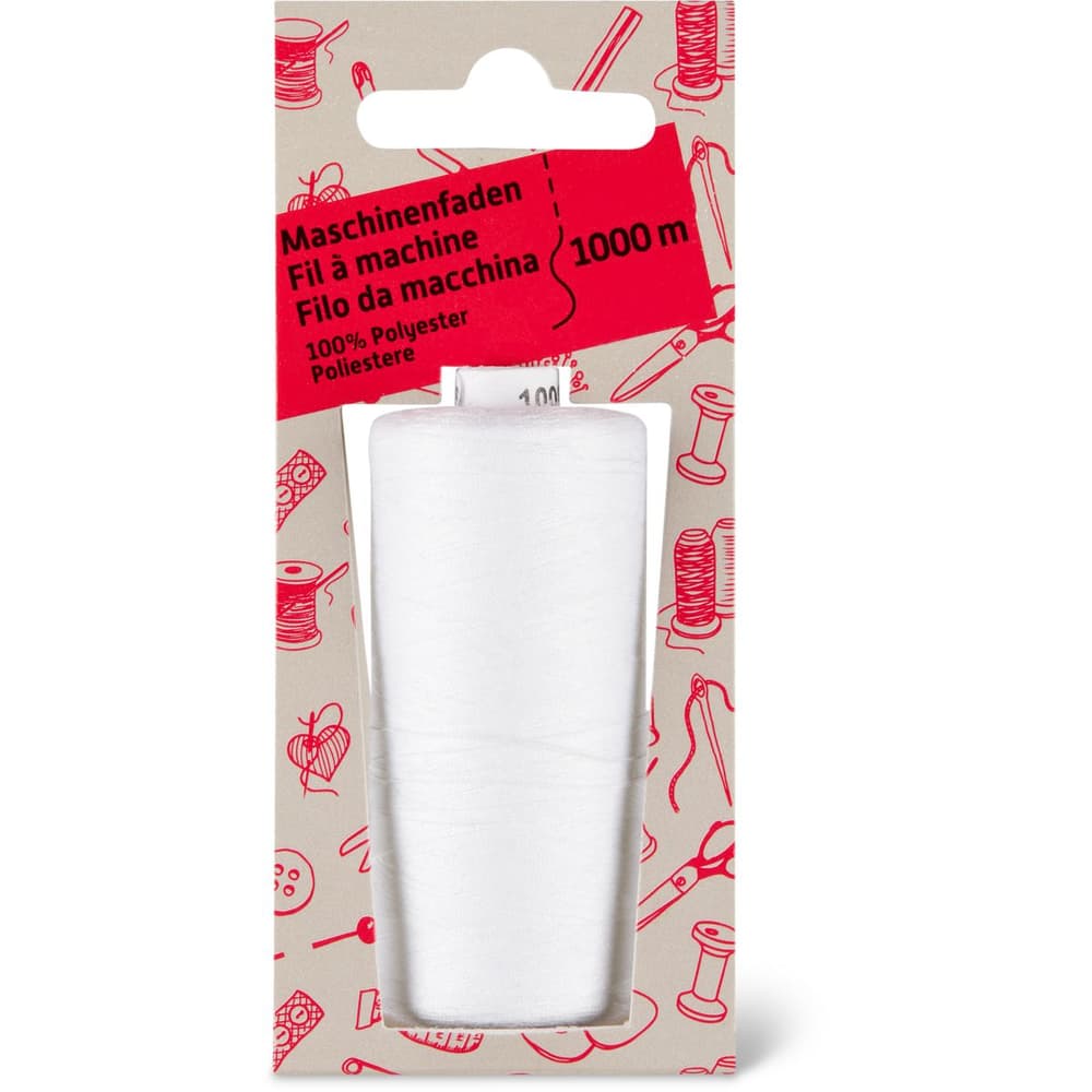 Buy Sewing Machine Thread · White • Migros