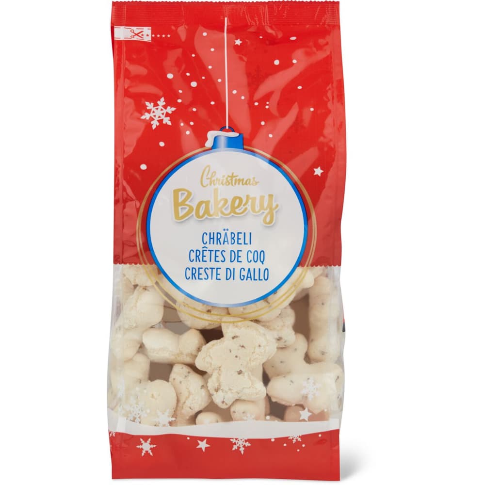Christmas Bakery · Chräbeli, Anisgebäck • Migros