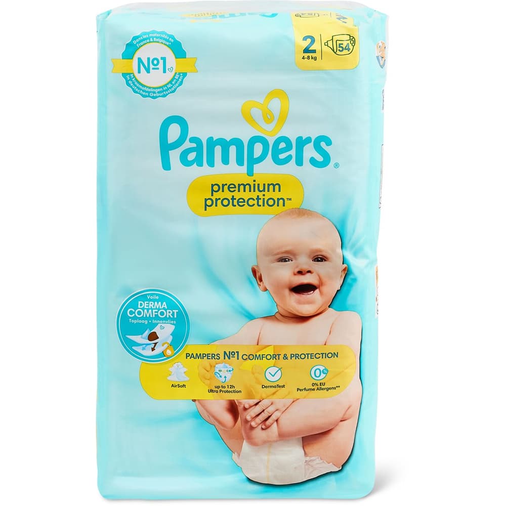 Achat Pampers Premium Protection · Couches · Taille 4 - 9-15kg - Pants •  Migros