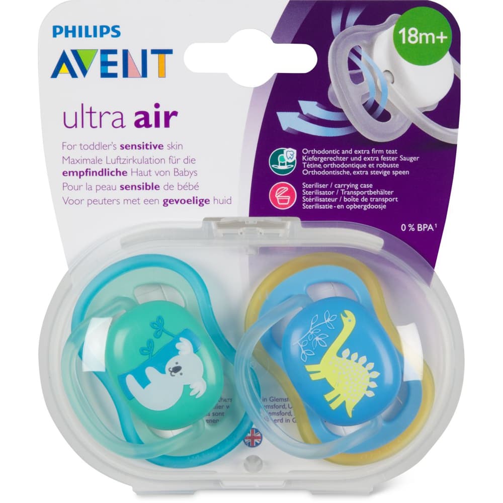 Avent Ultra Air Night Sucette 18 mois