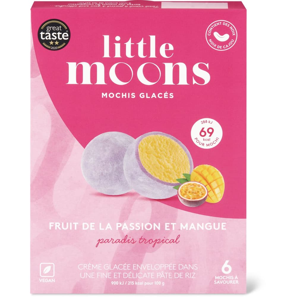 Achat Little moons · Mochis glacés · Fruit de la passion et mangue ...