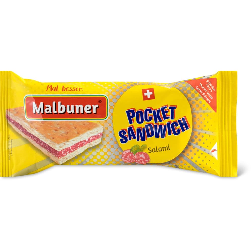 Malbuner · Pocket Sandwich · Salami • Migros