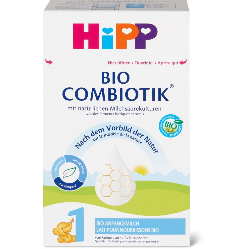 HiPP Lait Infantile 1er Âge PRE BIO, 600 g - Boutique en ligne