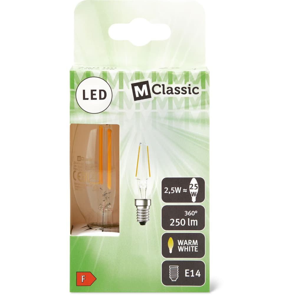 Achat MClassic Led · Ampoule · KLAR B 25W E14 • Migros