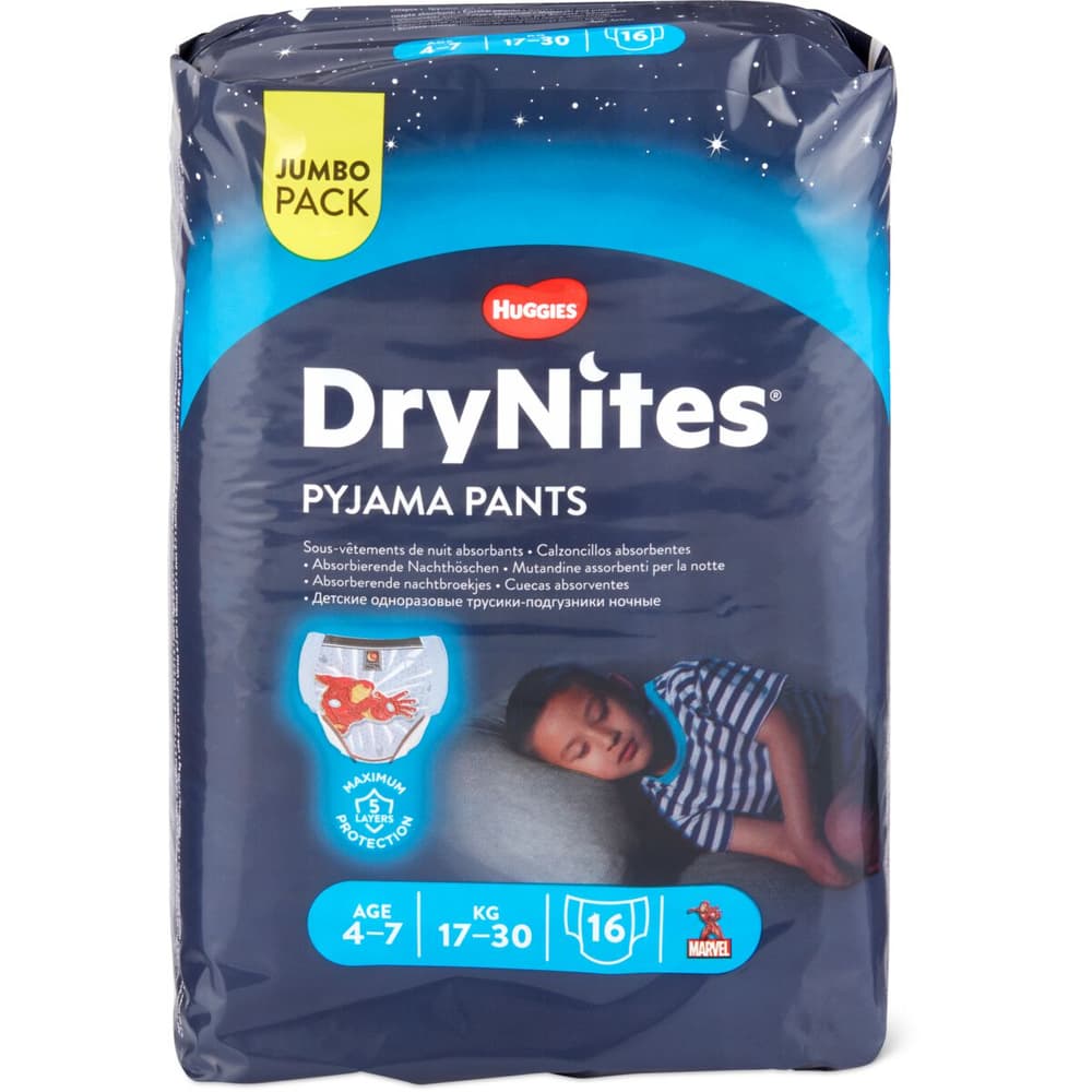 HUGGIES DryNites® Pyjama Pants 17-30 kg 10 pz